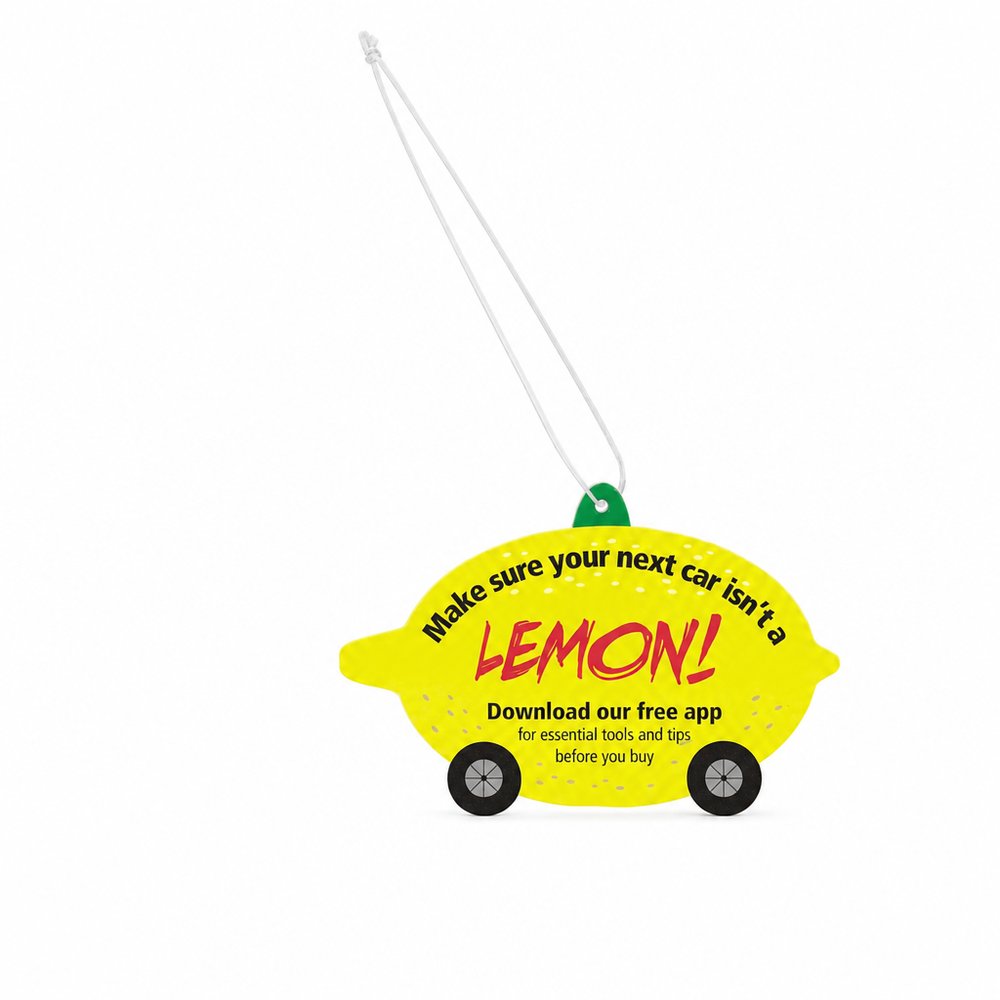 Citronella Car Air Fresheners — Custom Branded Mosquito Repellent
