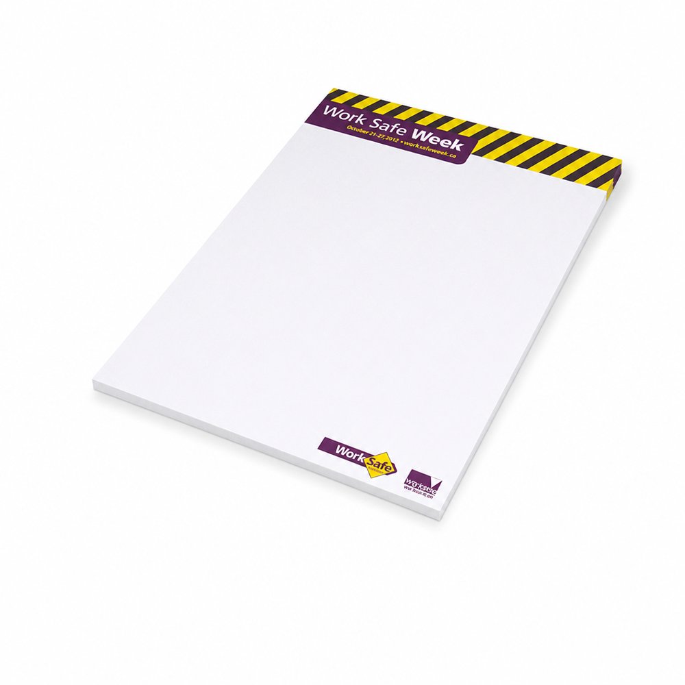 Recycled A5 Notepads — Custom Printed Conference Pads
