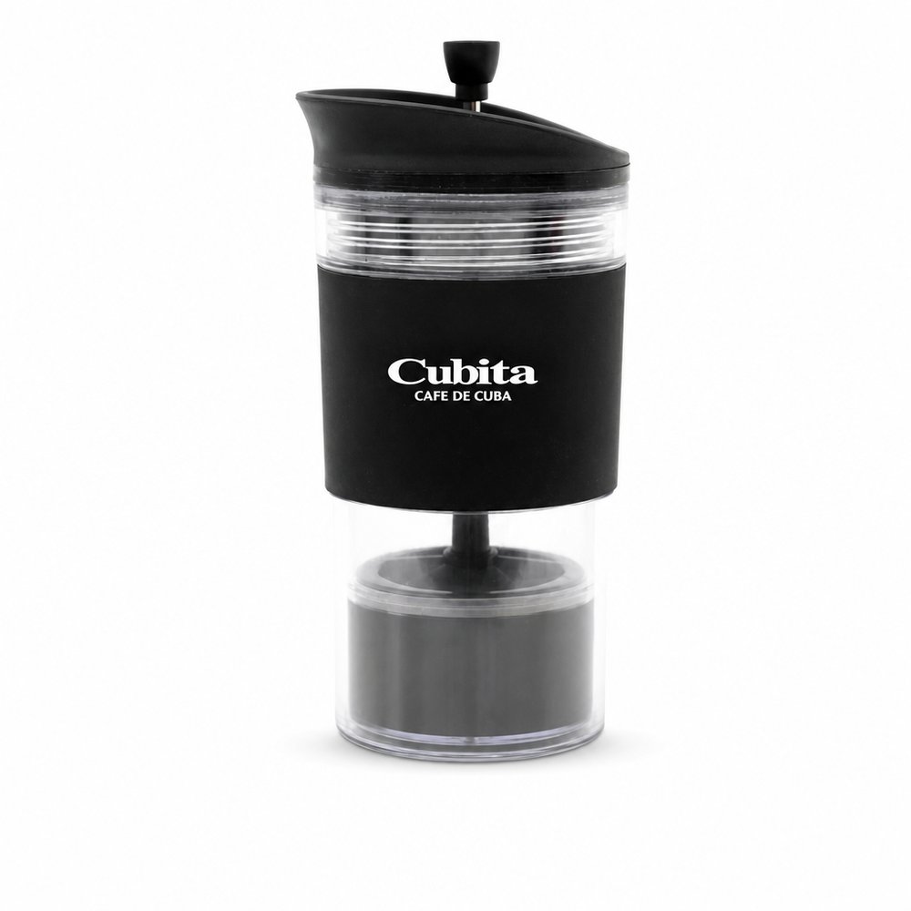 Barista Plunger Double Walled Travel Mug 415ml