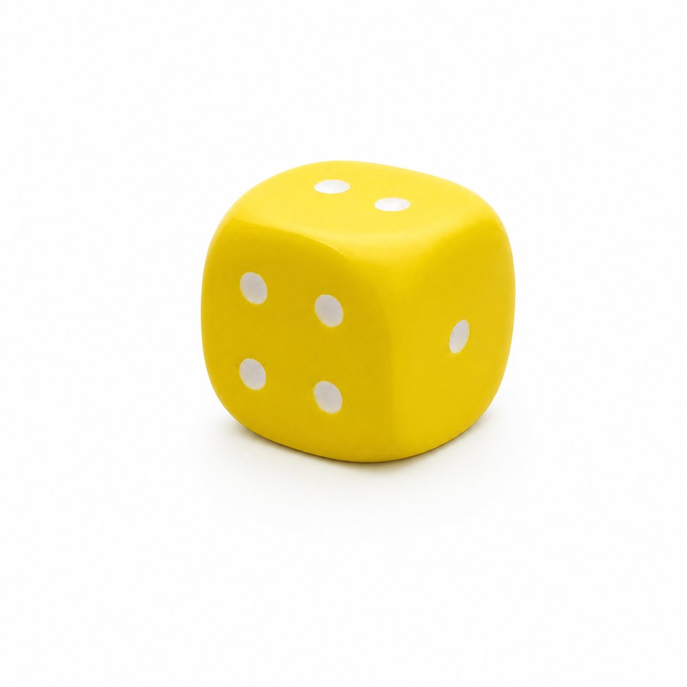 Branded Dice Stress Balls — Custom Logo Squeeze Toy