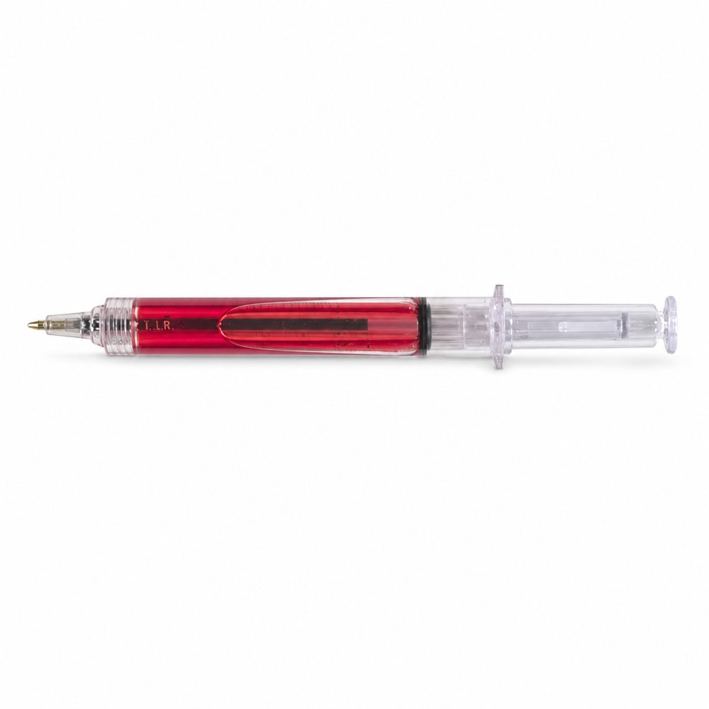 Syringe Pens — Custom Printed Novelty Pens