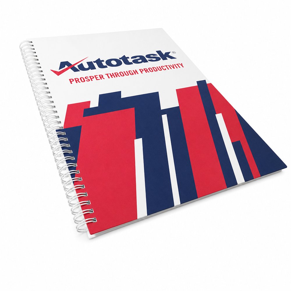 Custom A5 Hard Cover Wiro Notebooks, Full Colour Print
