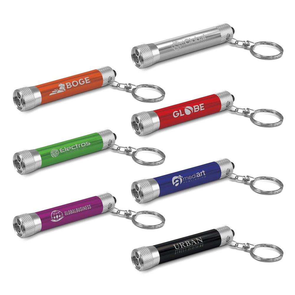 Titan Aluminium LED Keyring Torch