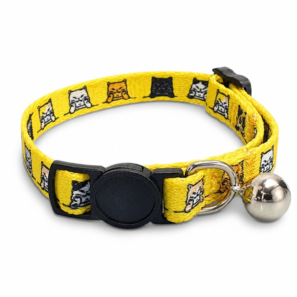 Adjustable Safety Cat Collar with Bell