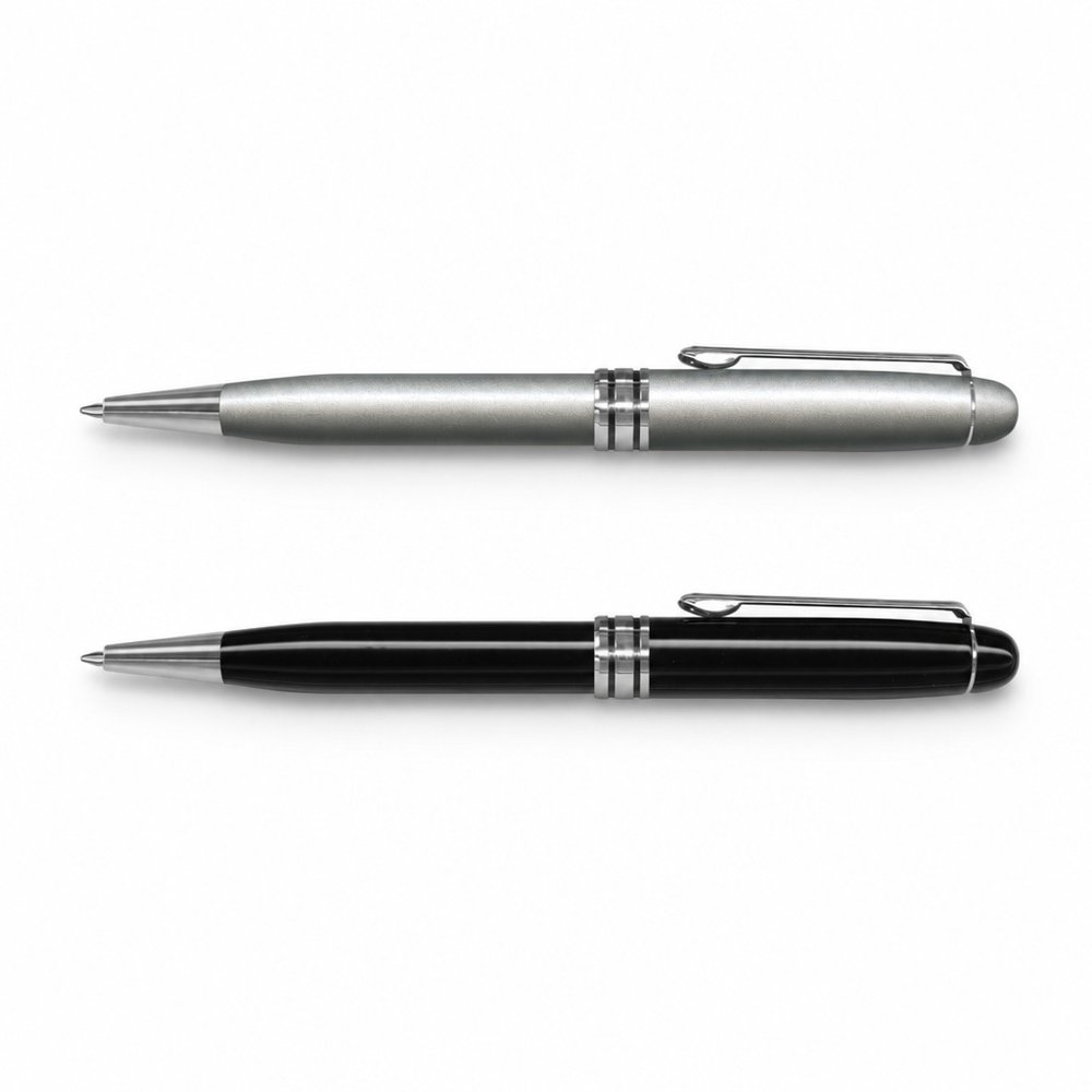 Lacquered Brass Twist Ballpoint