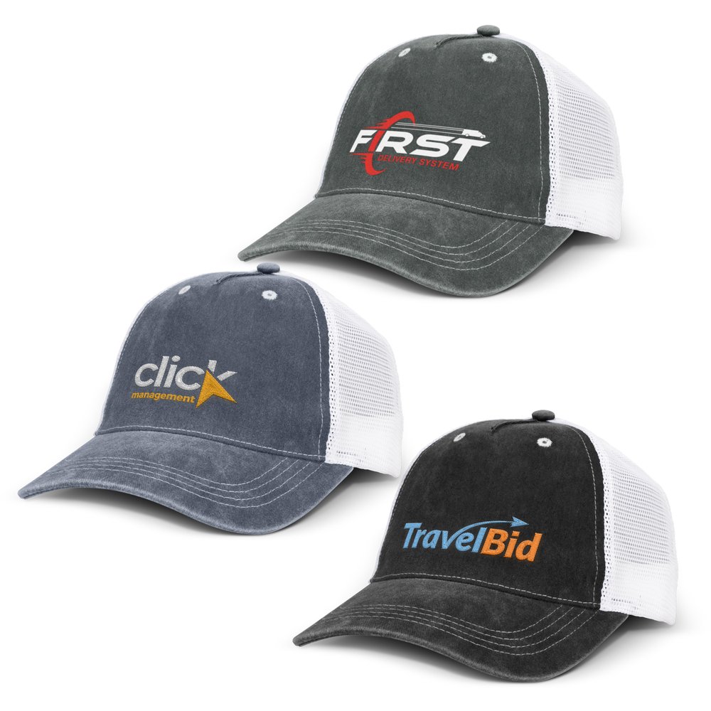 Washed Cotton Trucker Cap