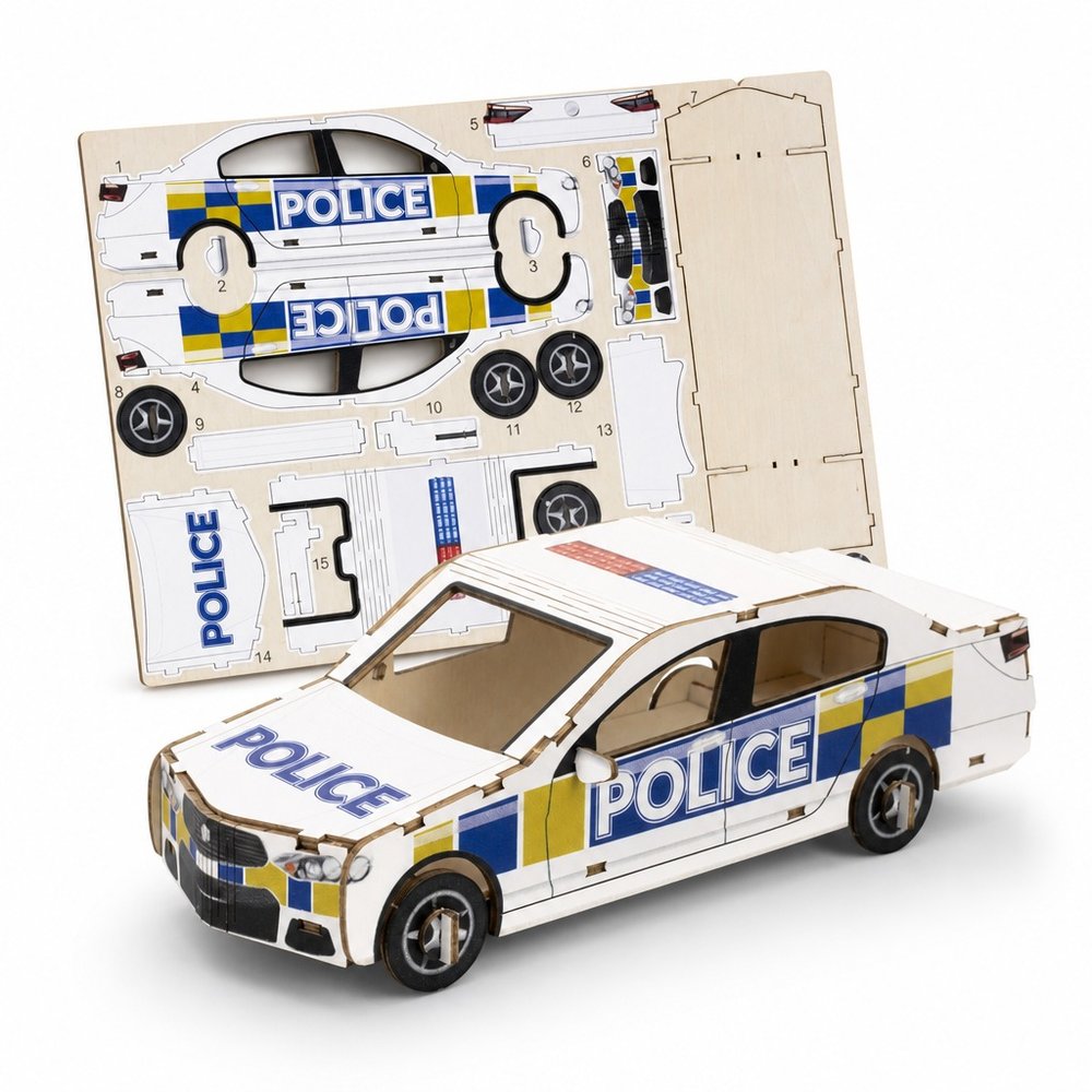 BRANDCRAFT Interlocking Basswood Model Kit
