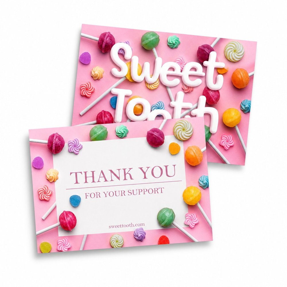 A5 Matte Message Card