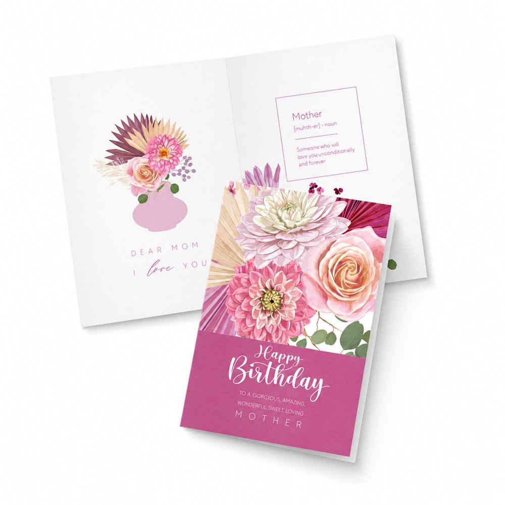 A6 Matte Corporate Greeting Card