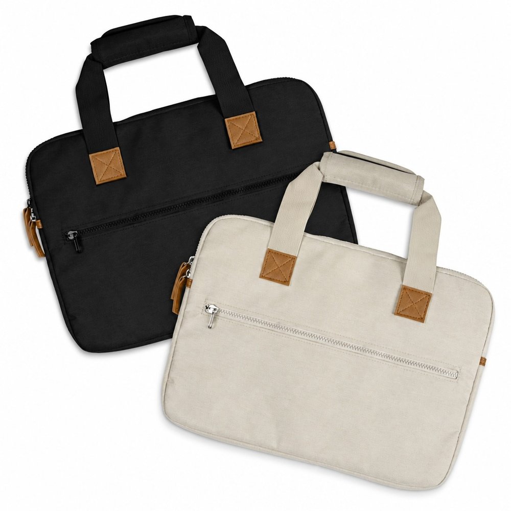 Galileo Heathered Polyester Laptop Bag