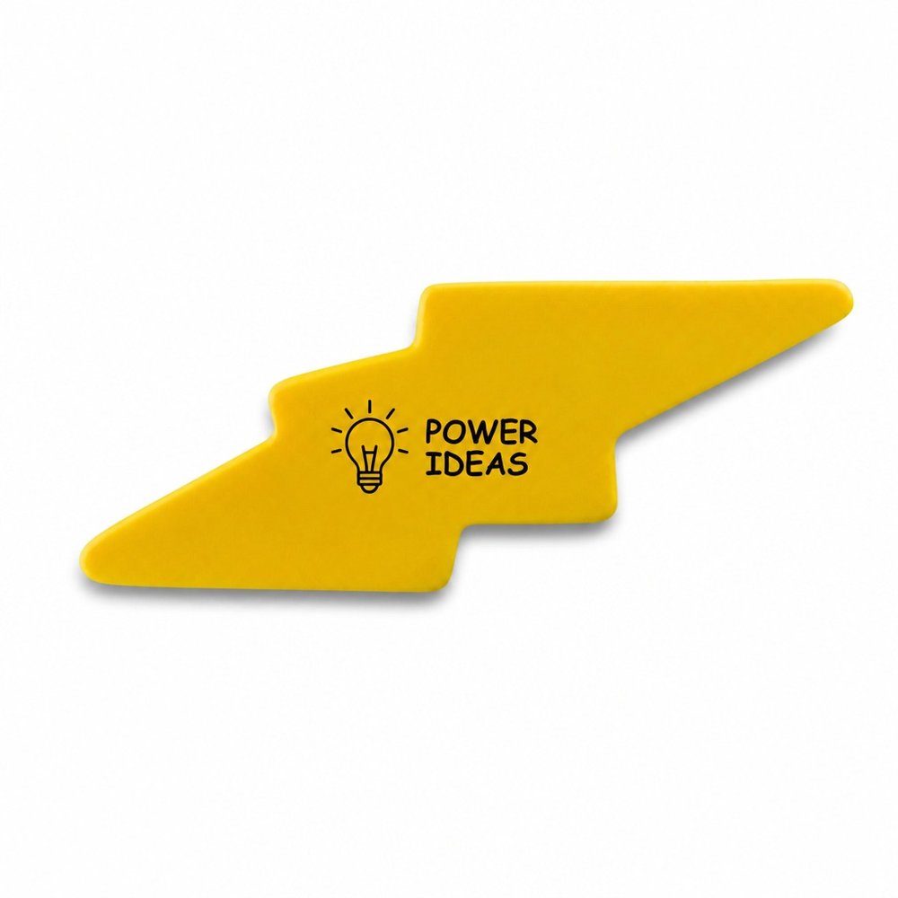 Lightning Bolt PU Stress Shape Giveaway