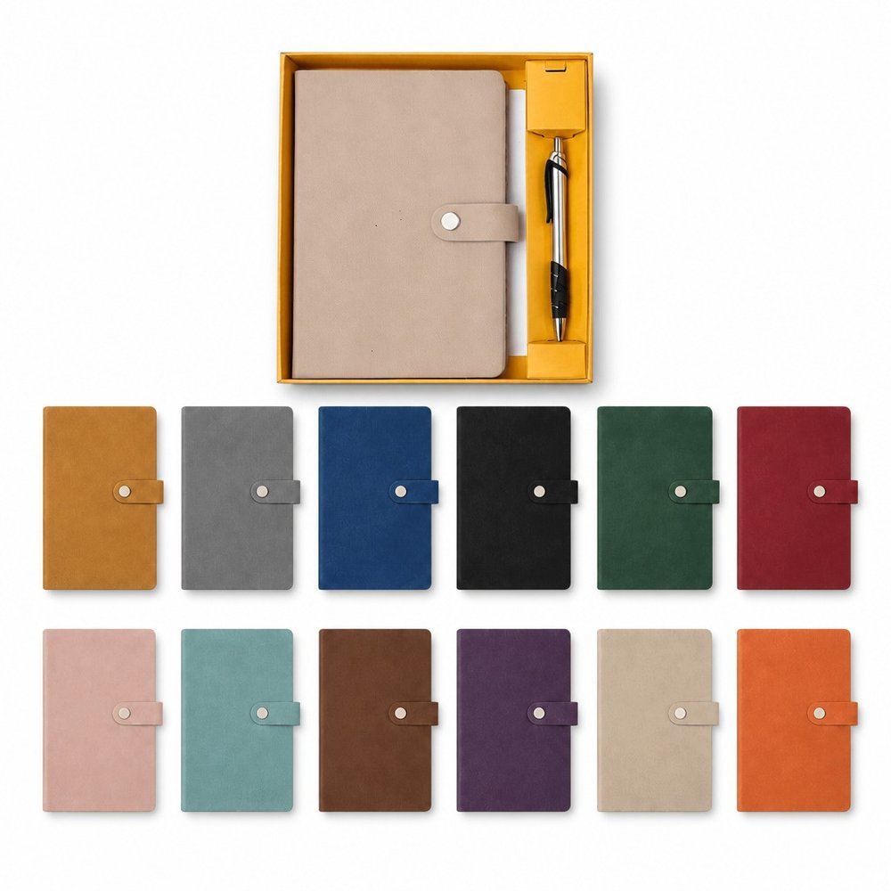 Hardcover A5 Notebook in PET Presentation Box