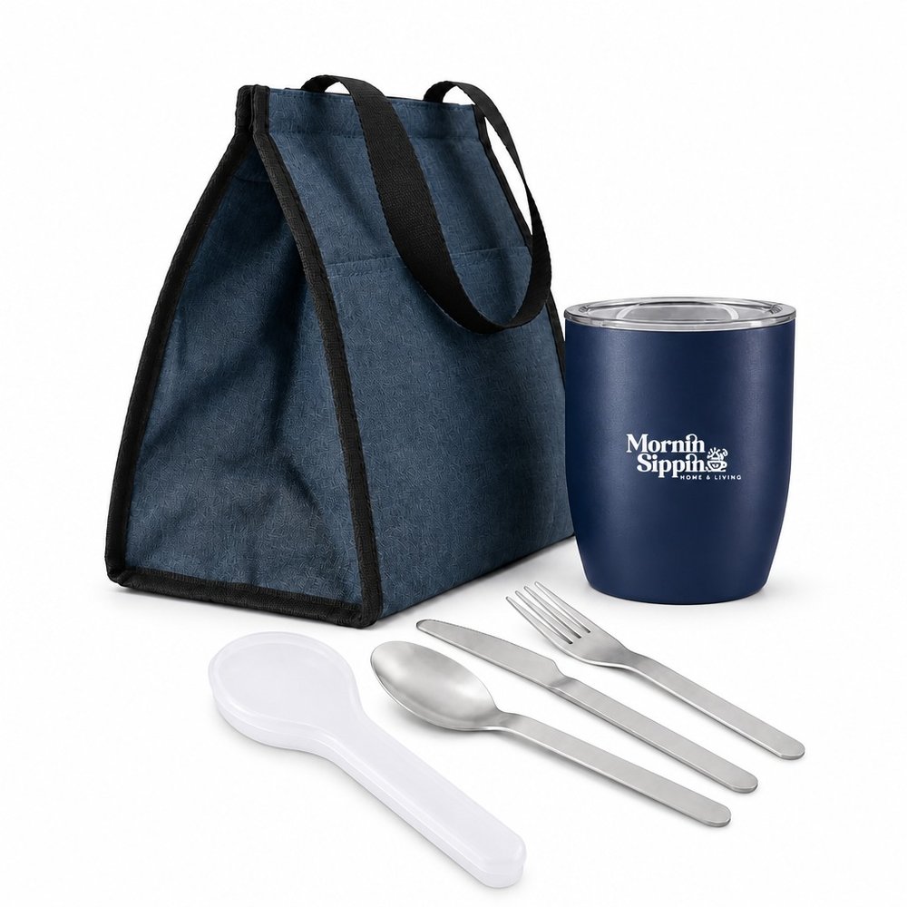 Refuel Insulated Lunch & Coffee Gift Set