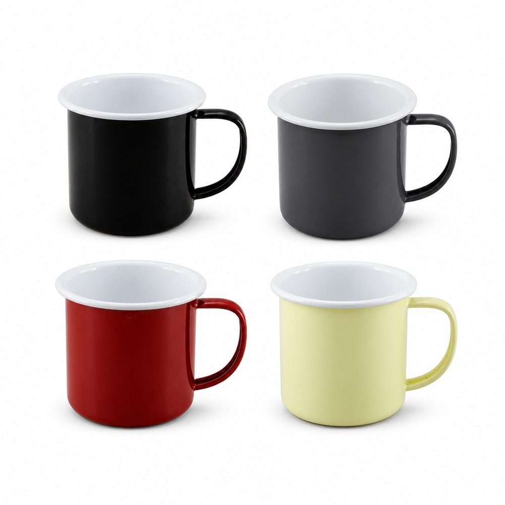 Falcon Two-Tone Enamelware Camp Mug 350ml