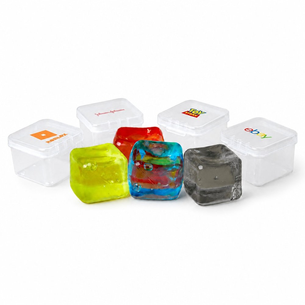Ice Cube Desk Stress Toy (Gel Filled)