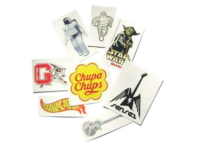 Custom Temporary Tattoos — Full Colour Print