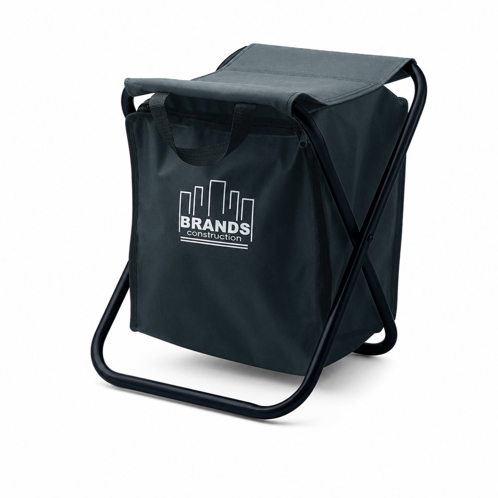 Folding Stool with 20L Cooler Bag — Branded