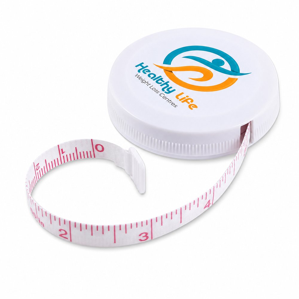 Branded Body Measuring Tape — Round Flexible 1.5m