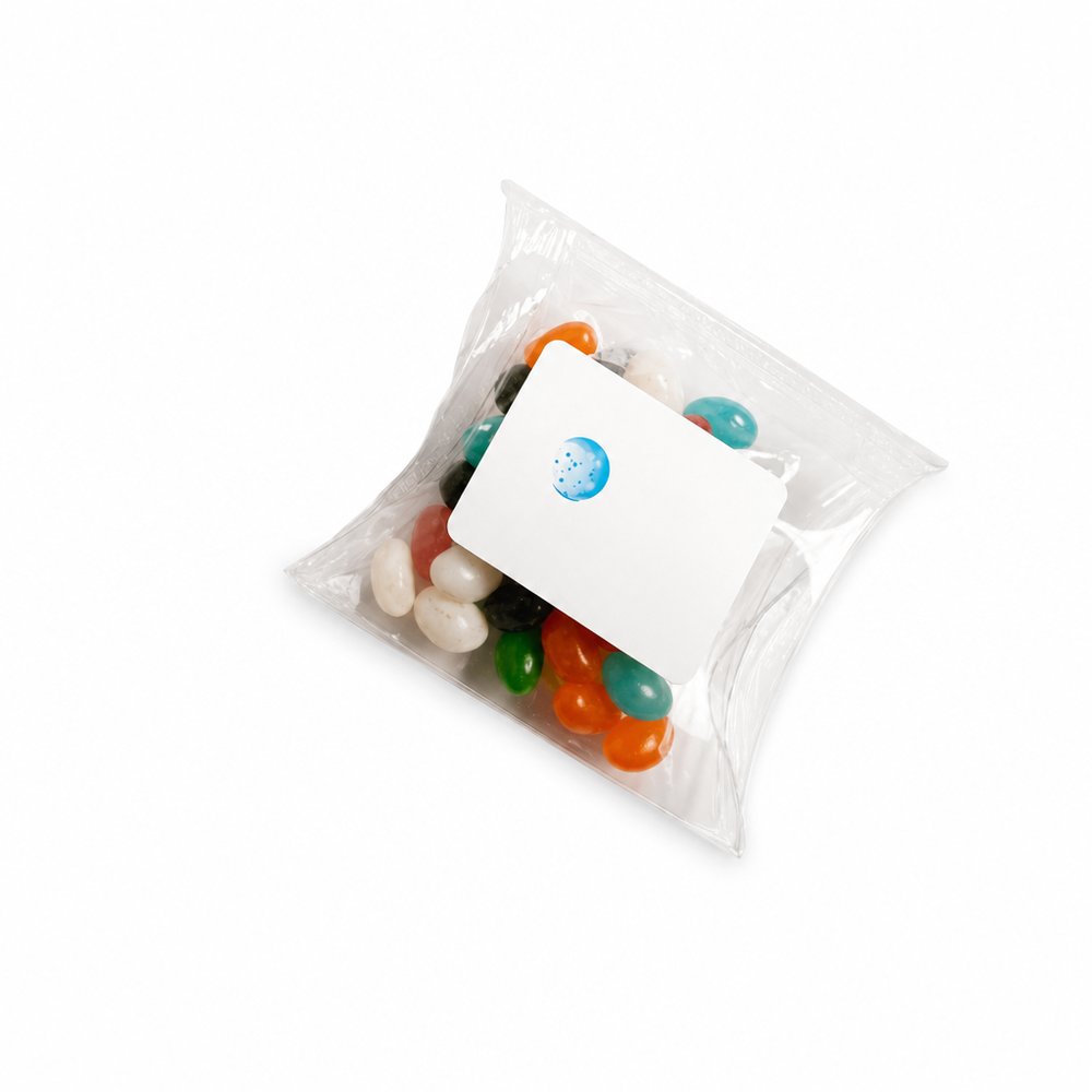 Jelly Bean Pillows — Branded Corporate Lollies