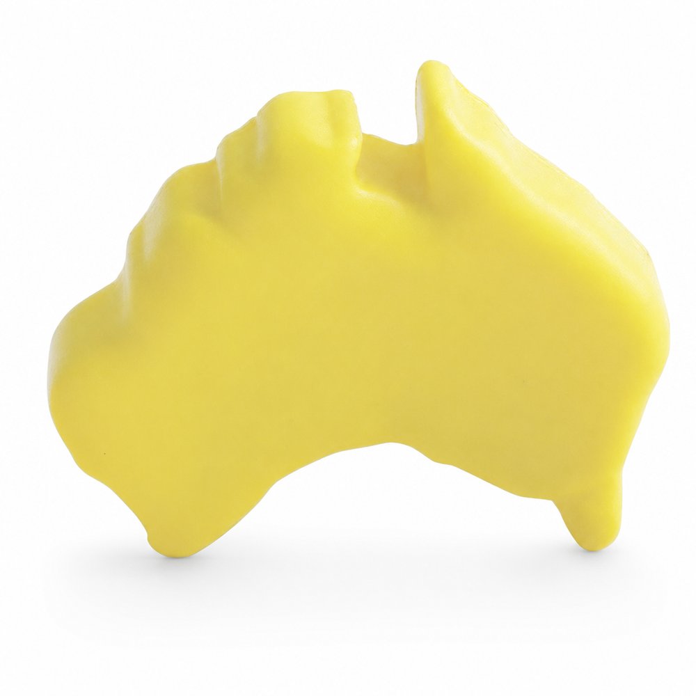 Australia Map Stress Balls — Branded Australiana Giveaway