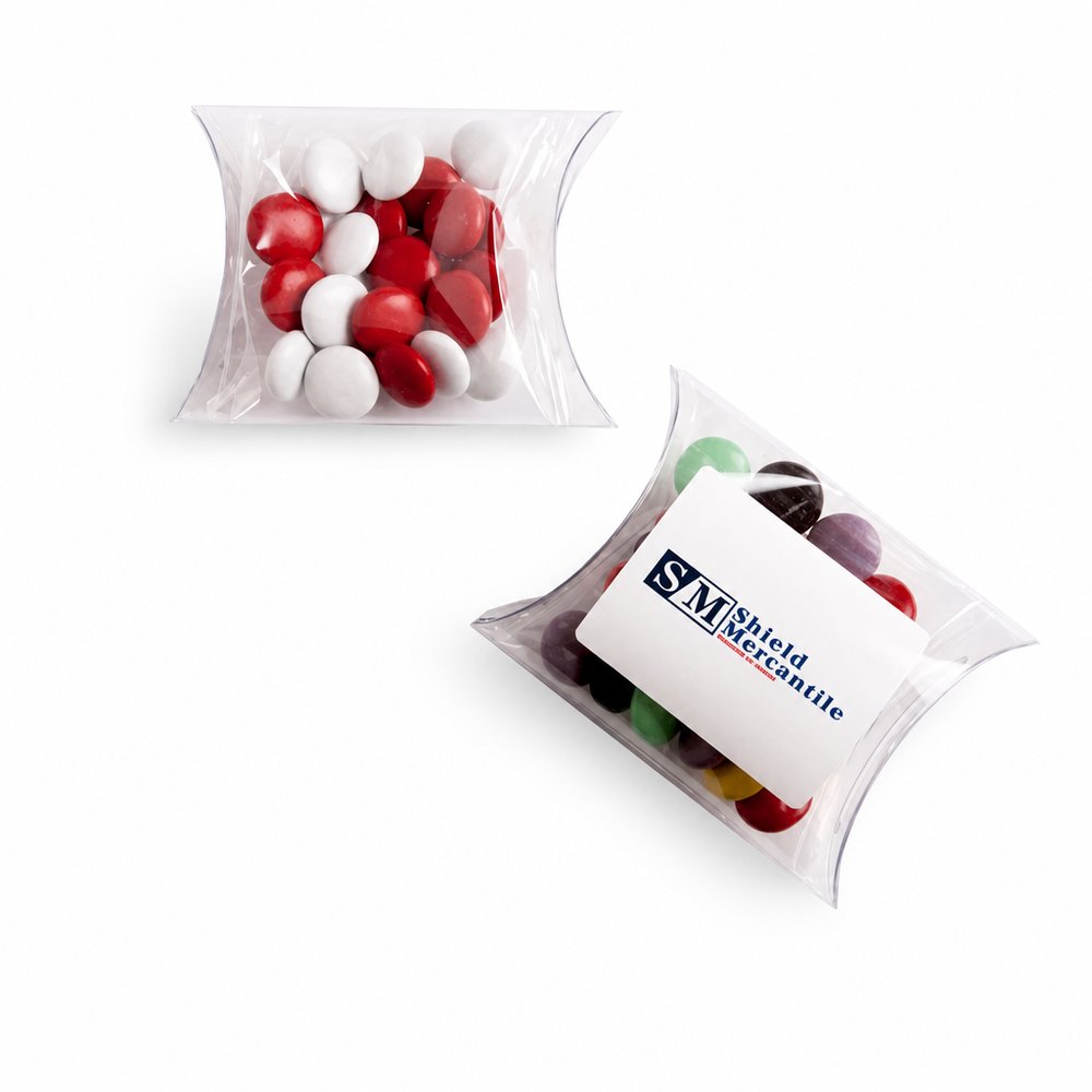 Branded Chocolate Bean Pillow Packs 25g