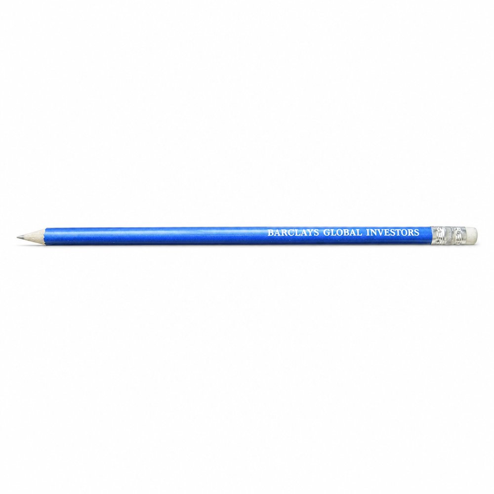 Branded Pencils with Erasers — Custom Logo Print