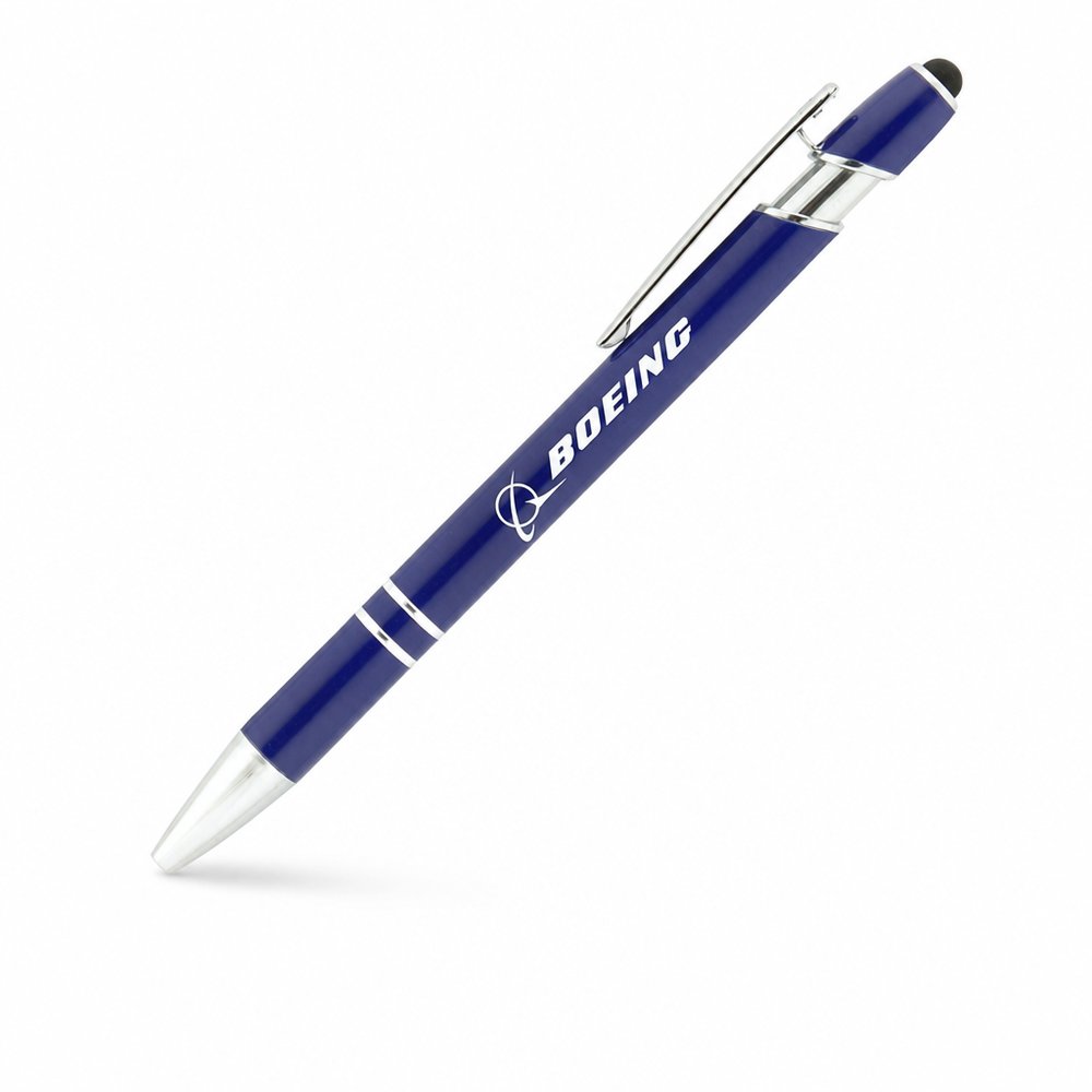 Branded Executive Retractable Metal Stylus Pen