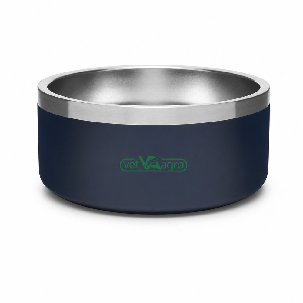 Branded Stainless Steel Pet Bowl 800ml