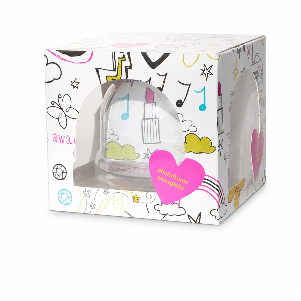 Custom Snow Globes with Display Box Packaging