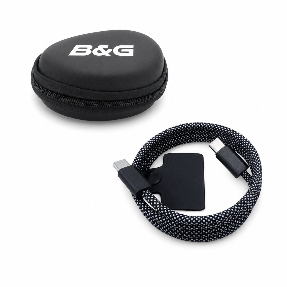 Branded USB-C Charging Cable with Magnetic Organiser