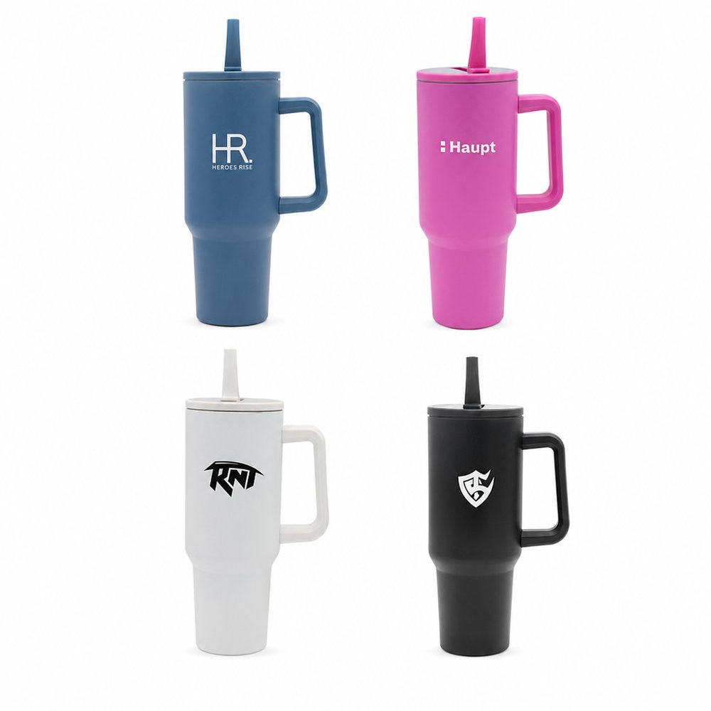 Reusable Stainless Steel Tumblers (1.2L)