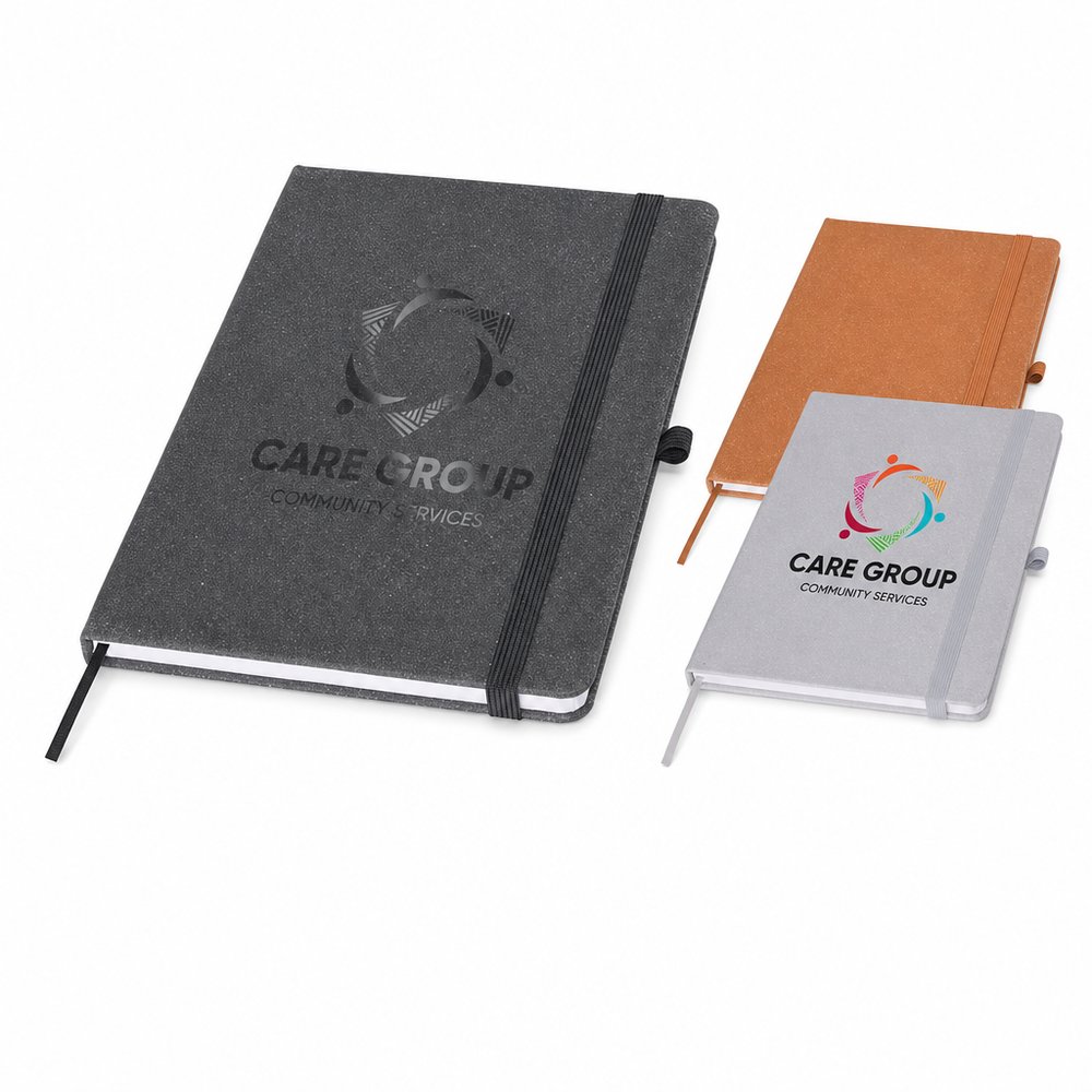 Recycled Bonded Leather Notebooks (A5)