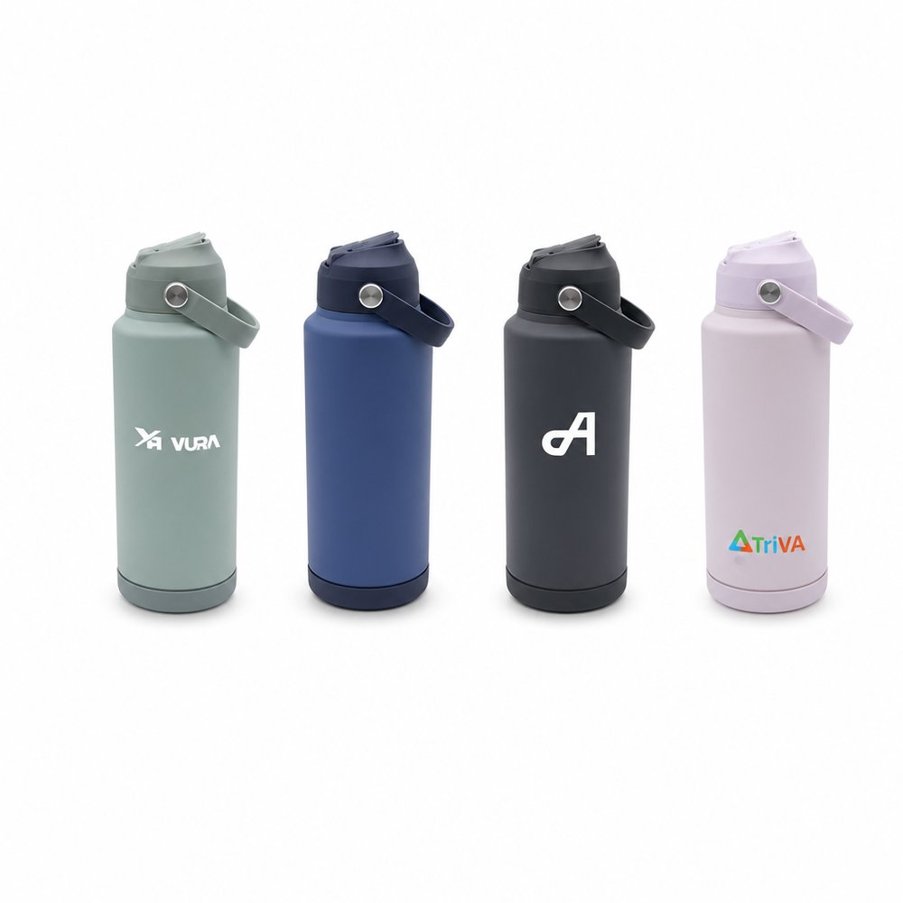 Stainless Steel Ceramic Inner Bottles (1L)