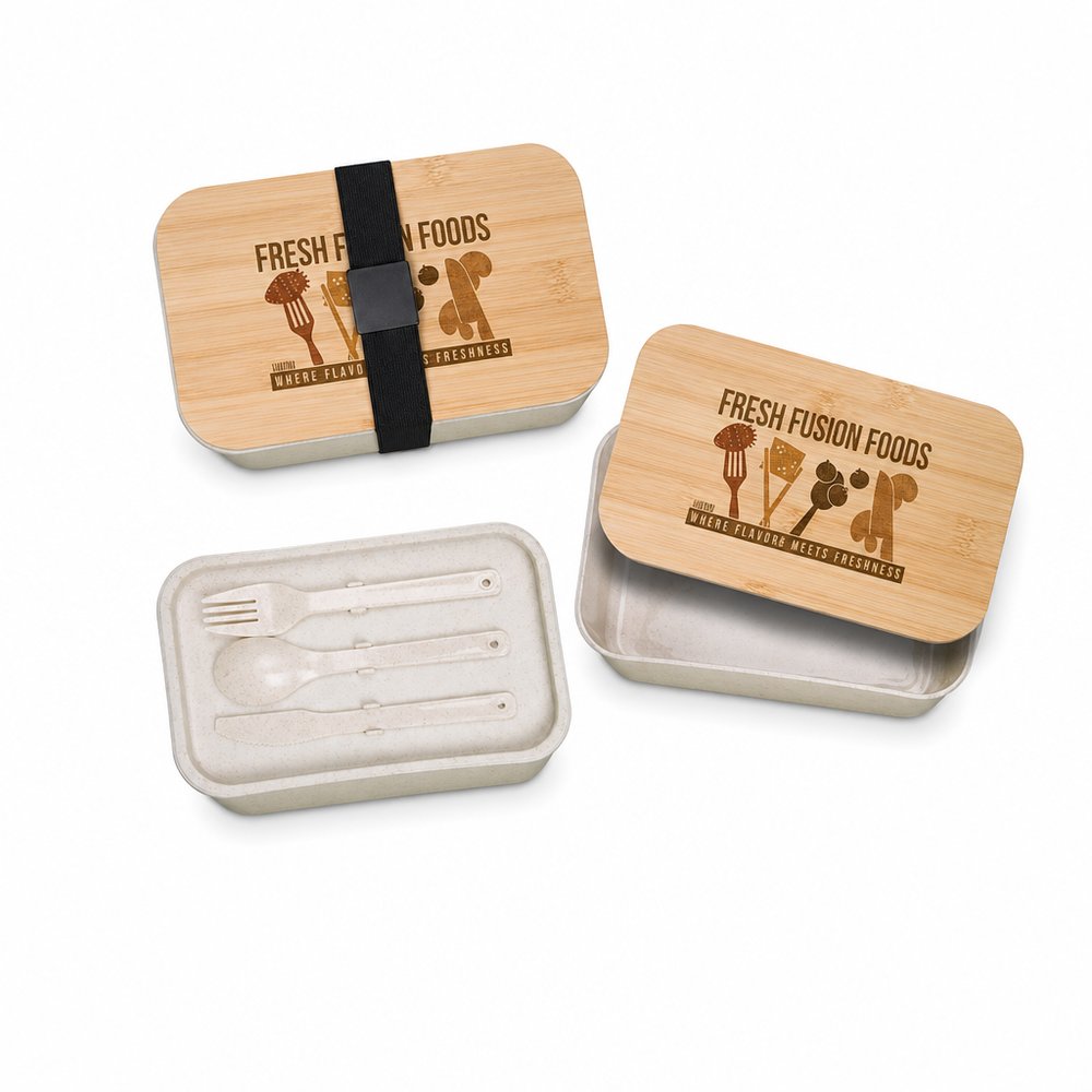 Lunch Boxes (Wheatstraw & Bamboo)