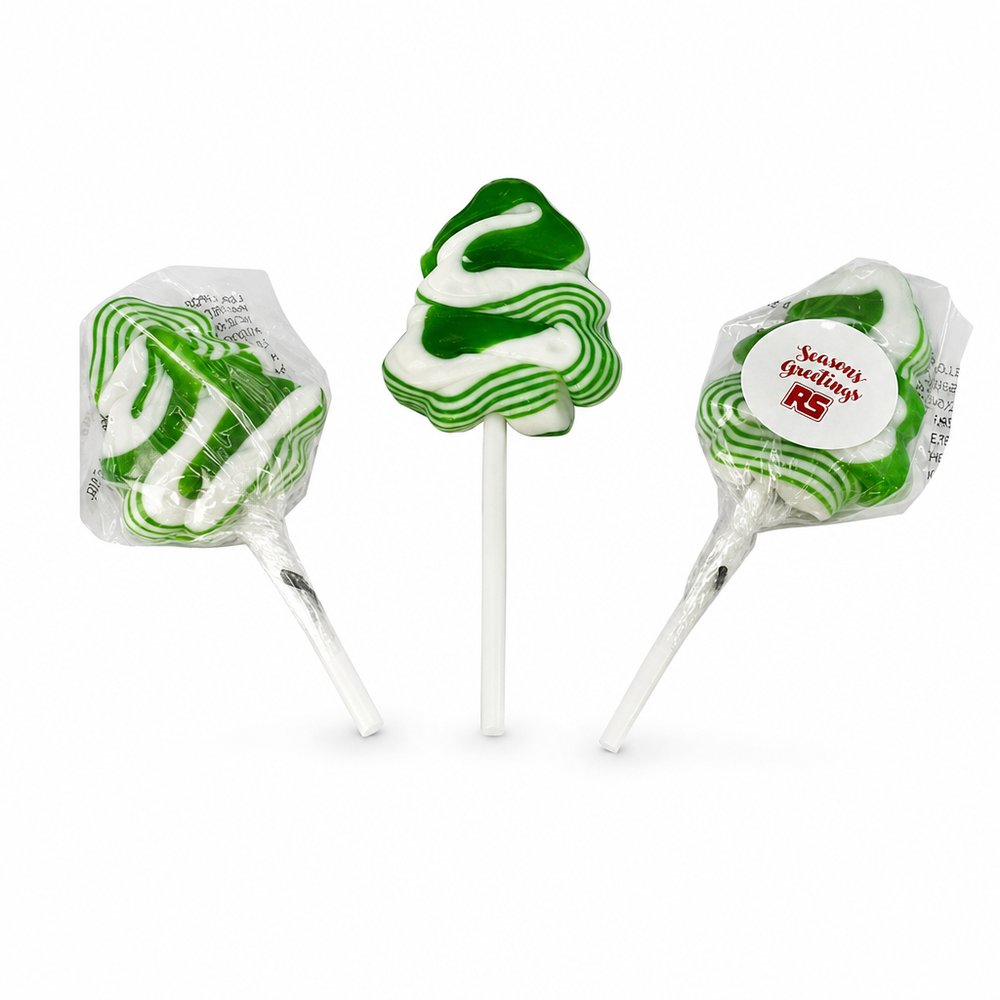 Christmas Tree Lollipops