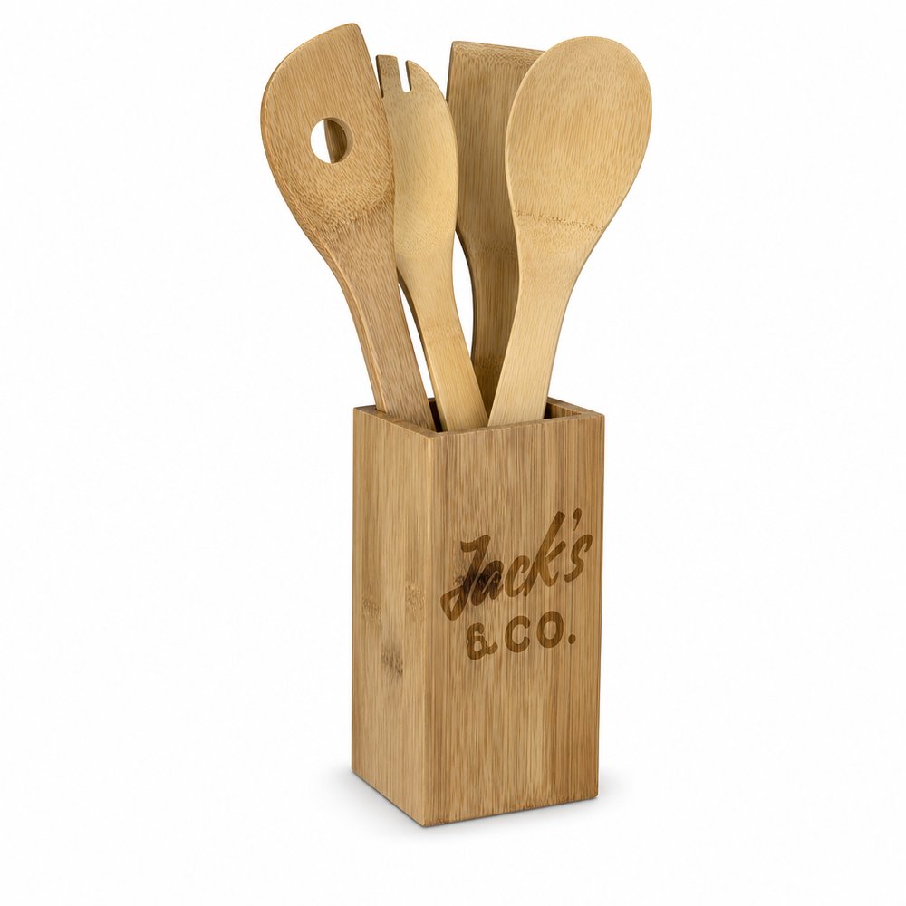 Kitchen Utensil Sets (Bamboo)