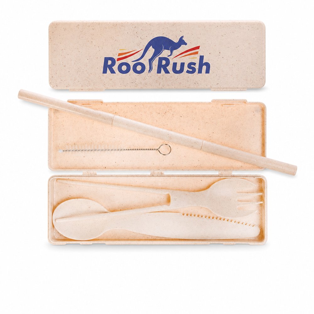 Cutlery Sets (Wheat Straw)