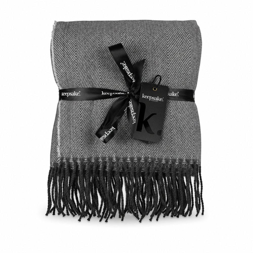 Recycled Throw Blankets (Herringbone)
