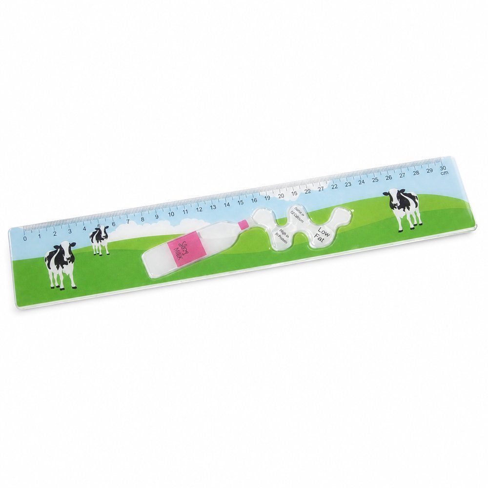 Liquid Filled Ruler with Custom Moulded Shape