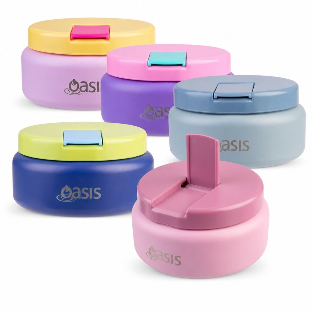 Oasis Insulated Quick-Release Food Flask 230ml
