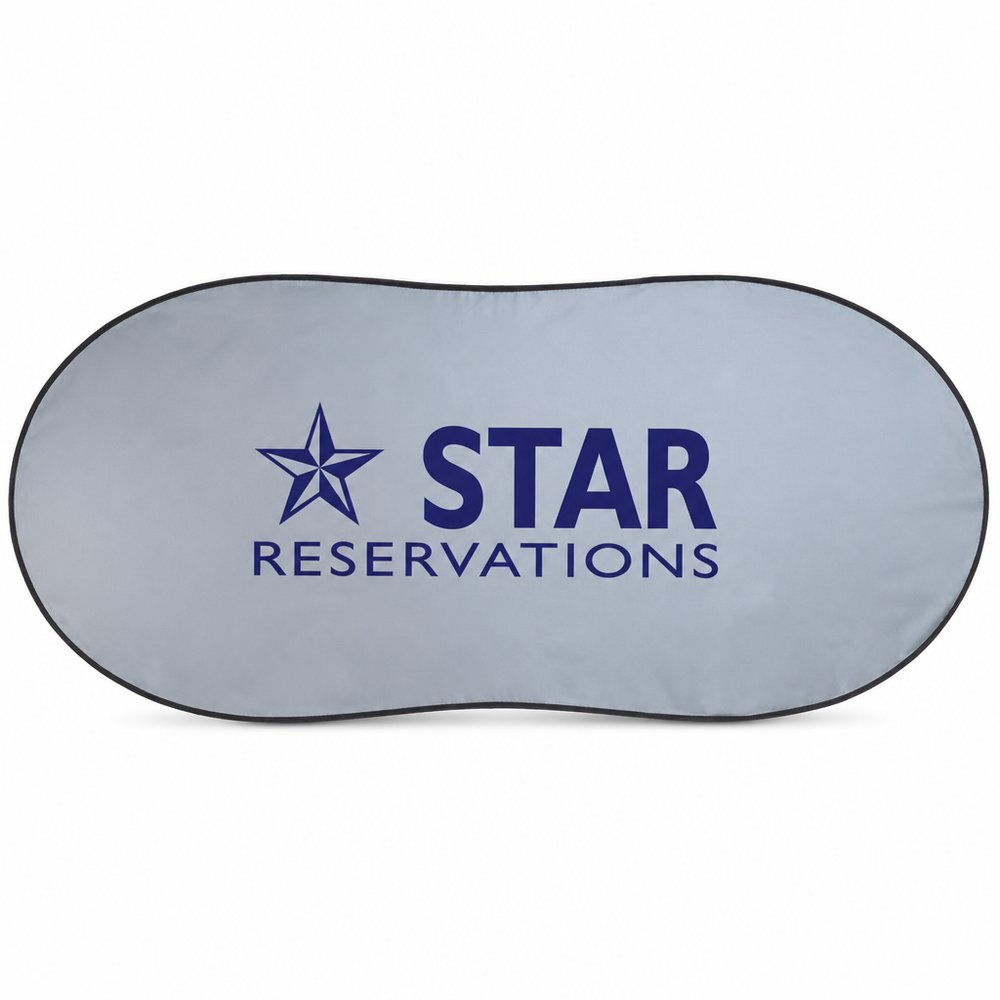 Spring-Loaded Reflective Auto Sunshade