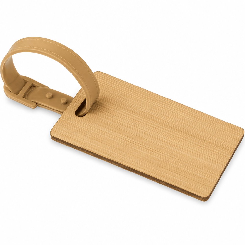 Flight Bamboo Luggage Tag