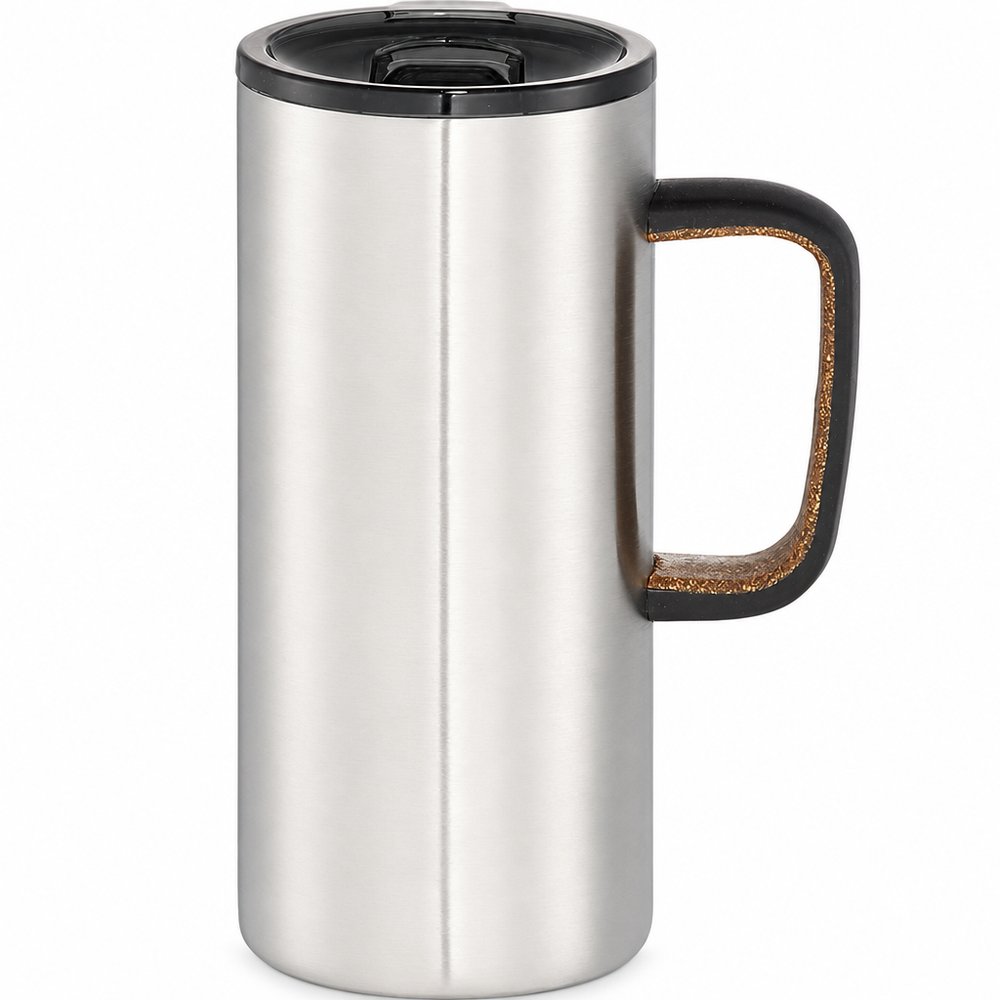 Valhalla Copper Vacuum Mug with Cork Handle 500ml