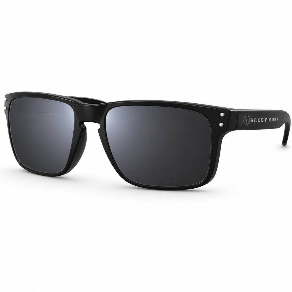 Geo RPET Sunglasses — Recycled Frame, Mirror Lens