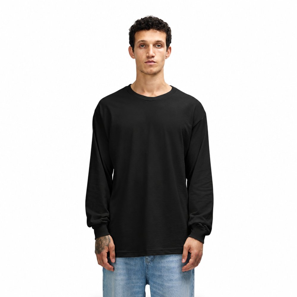 American Apparel Heavyweight Cotton Long Sleeve Tee