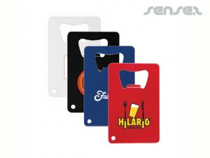 Promotional Coloured Card Bottle Openers
