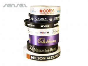 PMS Satin Ribbon With Logo Print