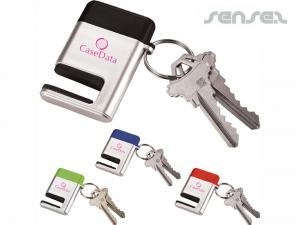 Promotional Mobile Stand Keyrings And Cleaner