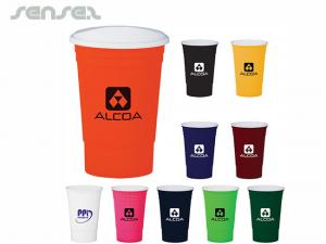 Promotional Plastic Party Cups (470ml)