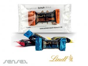 Promotional Flyers with Lindt Chocolate Stick
